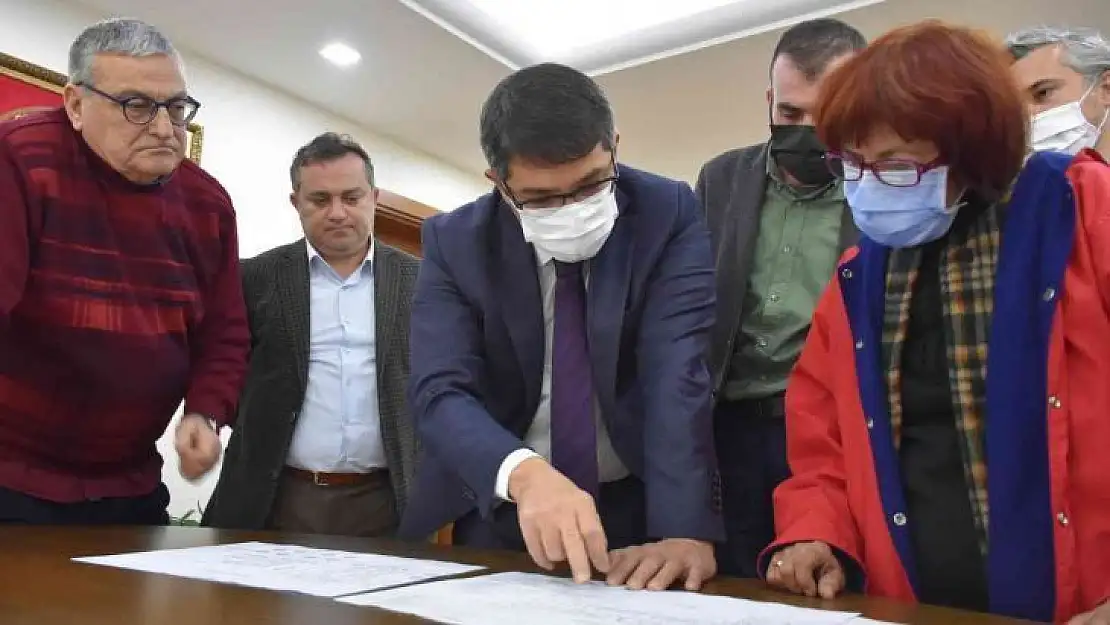 Başkan Çelik yeni projesi için HAKDEM yöneticilerinin fikrini aldı