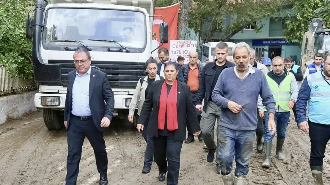 Başkan Çerçioğlu, afetzedeleri yalnız bırakmadı