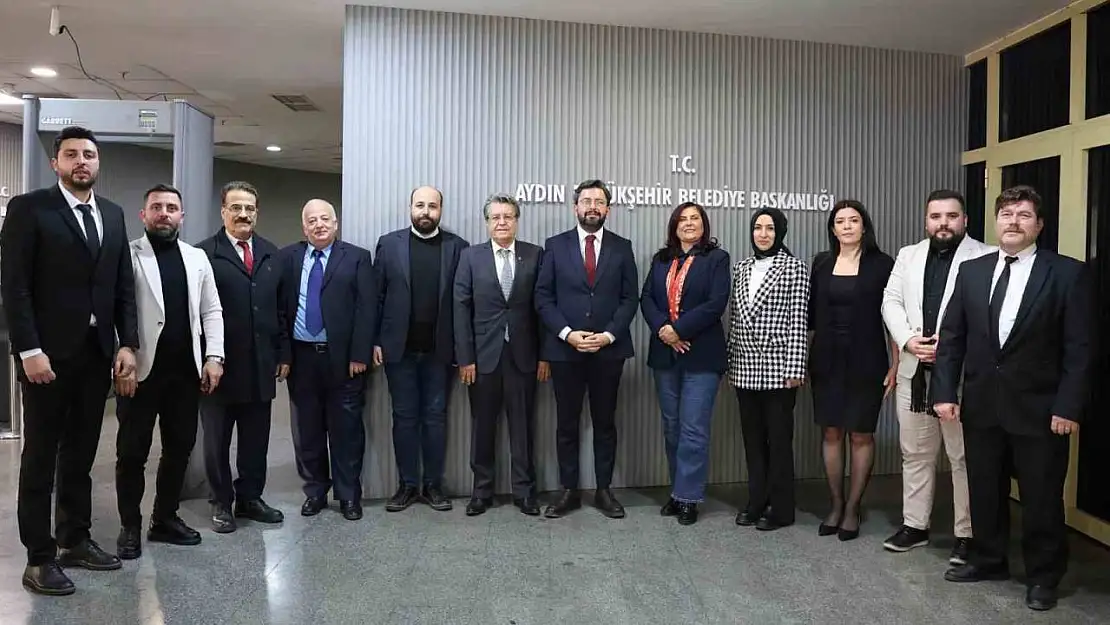 Başkan Çerçioğlu, AGC'nin yeni yönetimini ağırladı