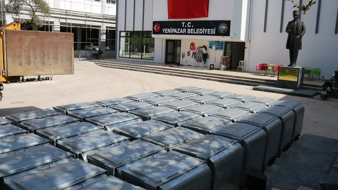 Başkan Çerçioğlu'ndan Yenipazar'a konteyner desteği