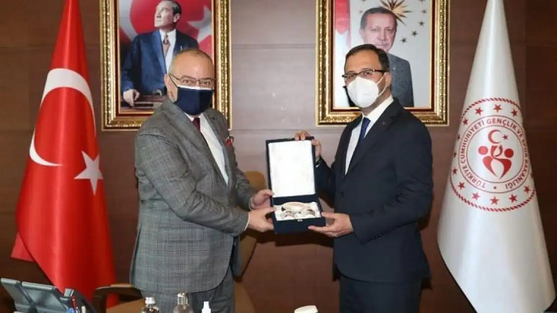 Başkan Ergün'den Bakan Kasapoğlu'na teşekkür