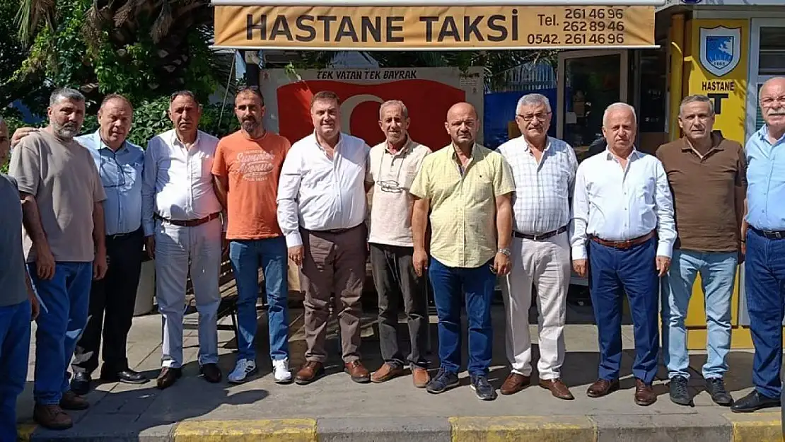 Başkan Erkan Özkan'a bayramda baklavalı börekli sürpriz