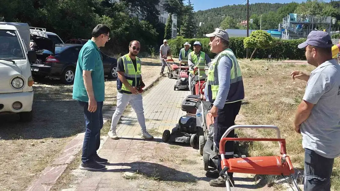 Başkan Kahveci, Ilıca'daki projeleri yerinde inceledi