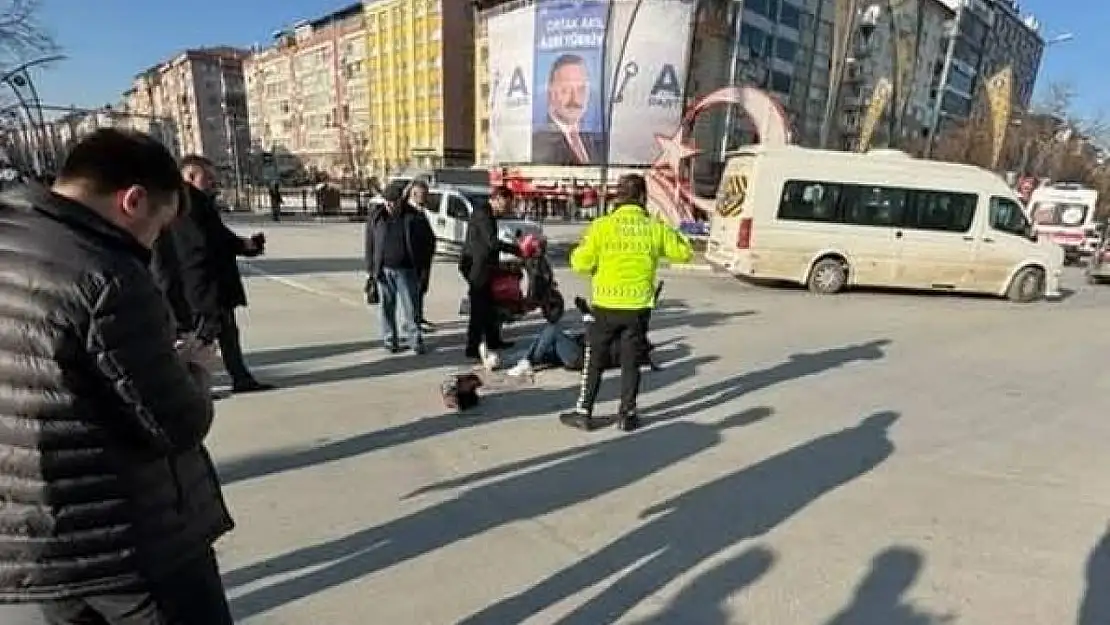 Başkan Kahveci kazada yaralanan kadına destek oldu