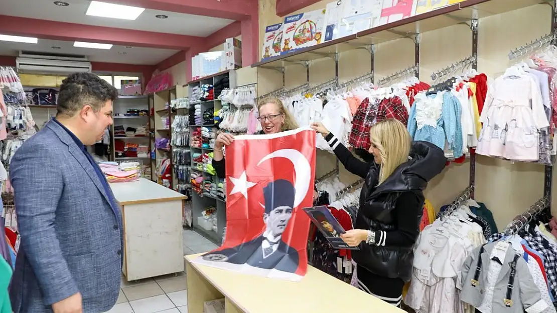 Başkan Kılıç, 99'uncu yıl heyecanını esnafla paylaştı