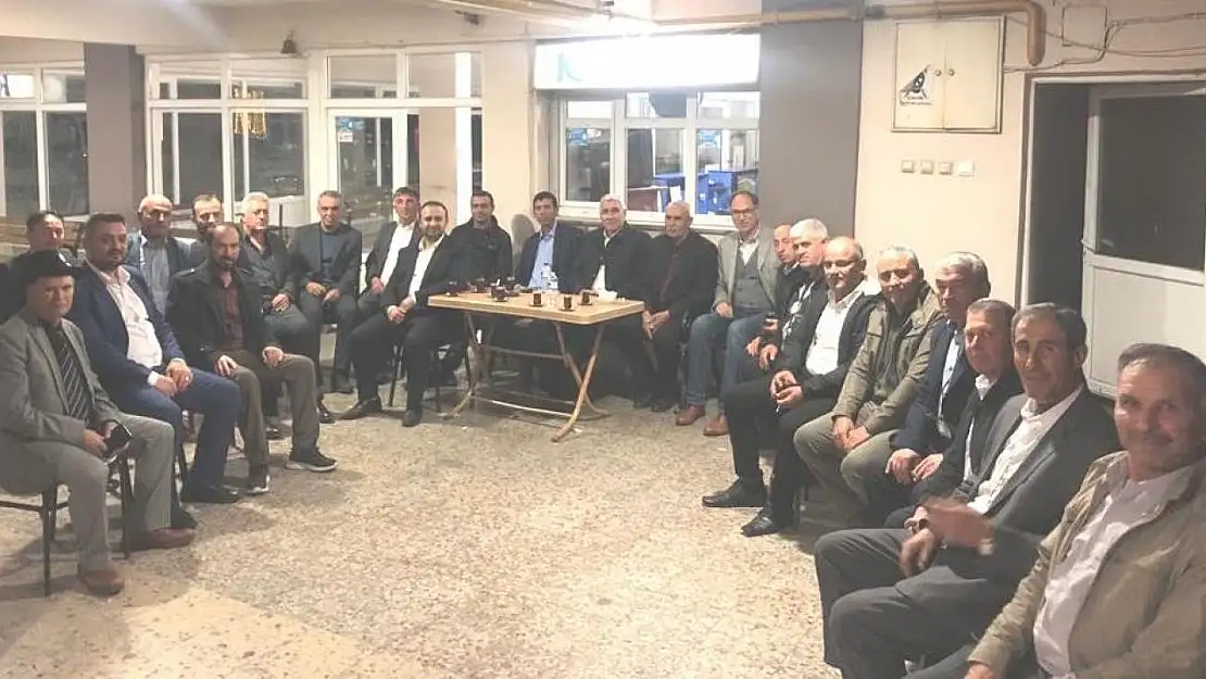 Başkan Musa Yılmaz, Gediz'de muhtarlarla bir araya geldi