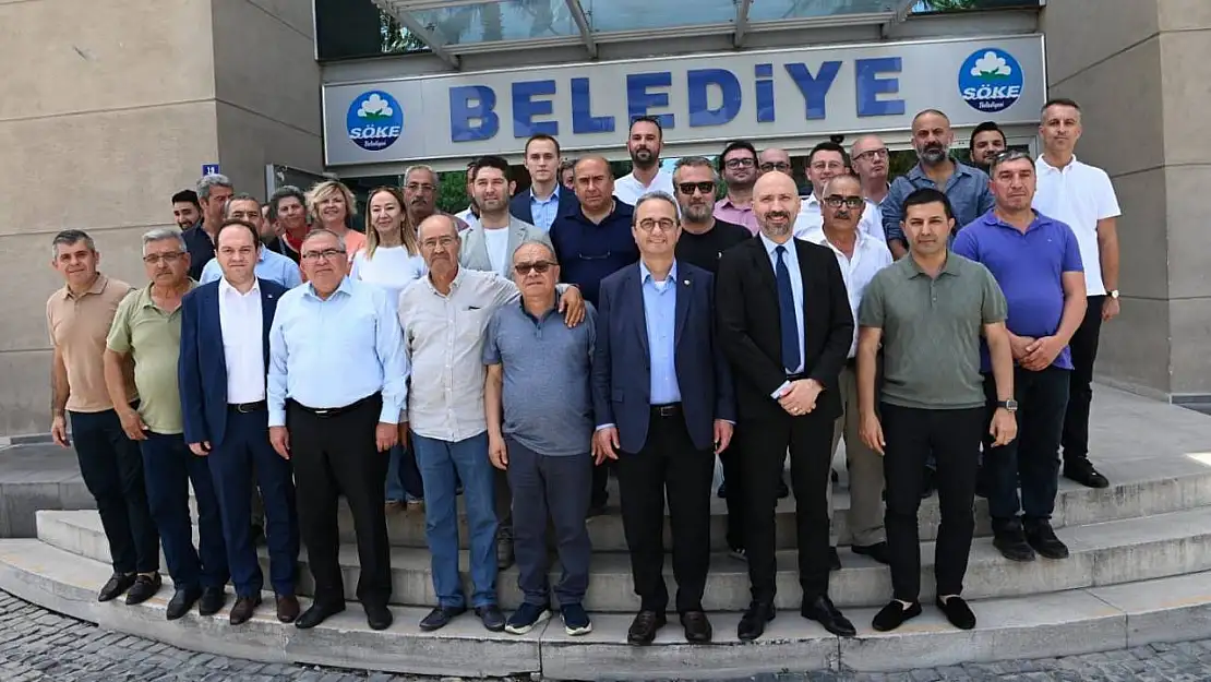 Başkan Ömer Günel, CHP Milletvekilleriyle birlikte Didim ve Söke'yi ziyaret etti
