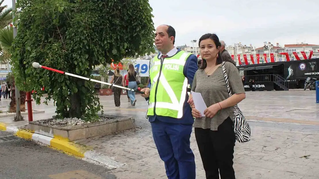 Başkan Özen'in beyaz baston çağrısı yanıtsız kalmadı