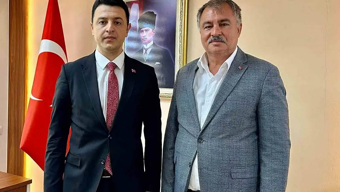 Başkan Pütün'den Kaymakam Cihangir'e hayırlı olsun ziyareti