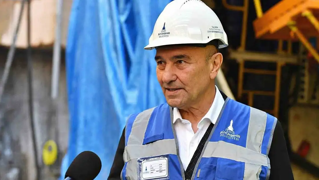 Başkan Soyer'den yerin 36 metre altında Buca Metrosu mesaisi