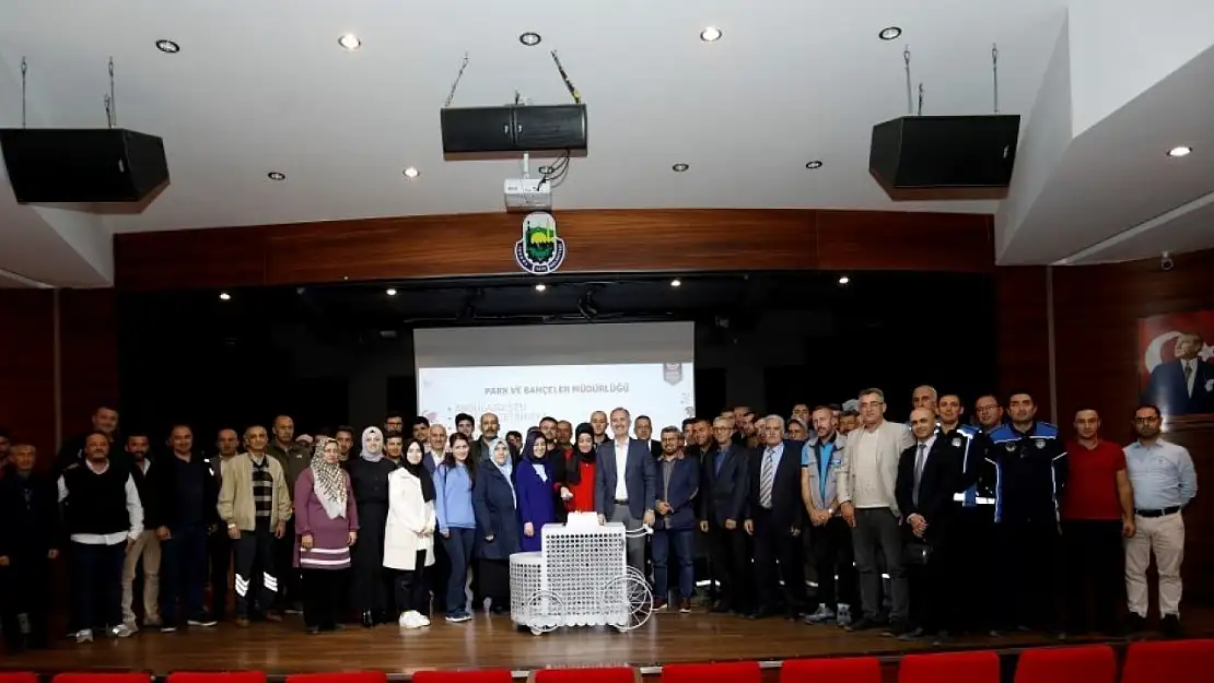 Başkan Taban'dan personele doğum günü kutlaması