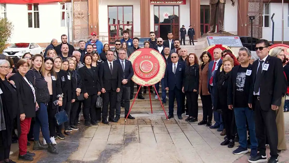 Başkan Yetişkin, Atatürk'ü Anma törenlerine katıldı