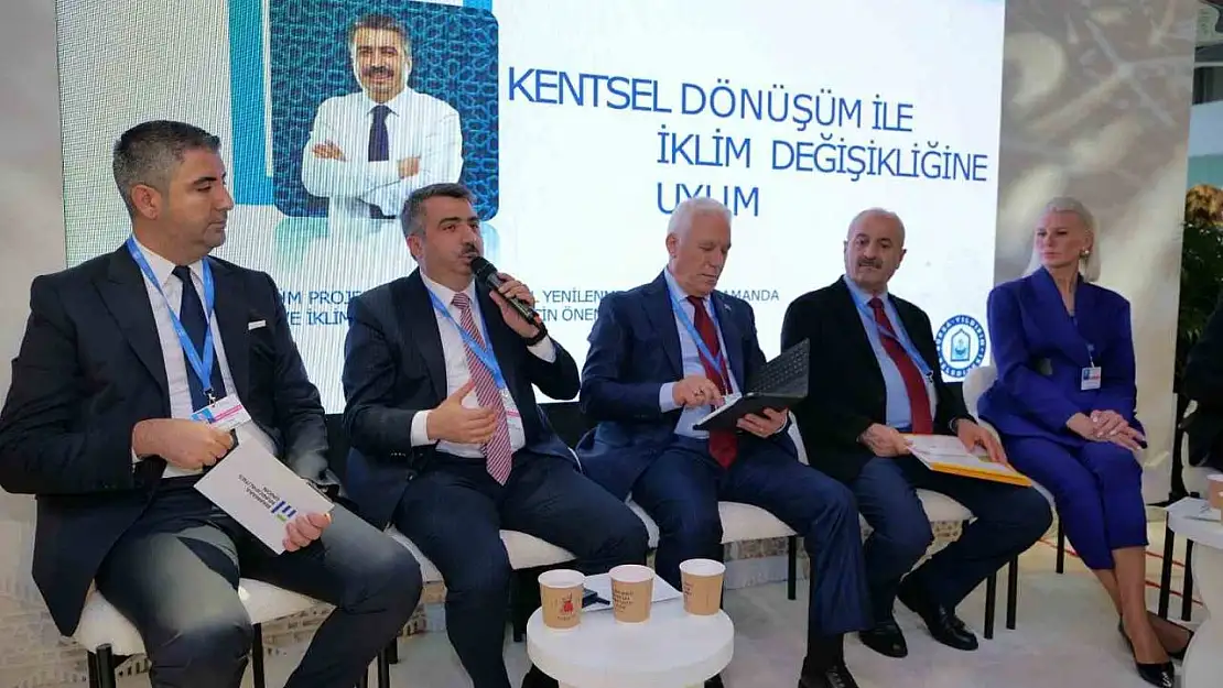 Başkan Yılmaz: 'Kentsel dönüşüm projeleri iklim dostu bir gelecek için önemli'