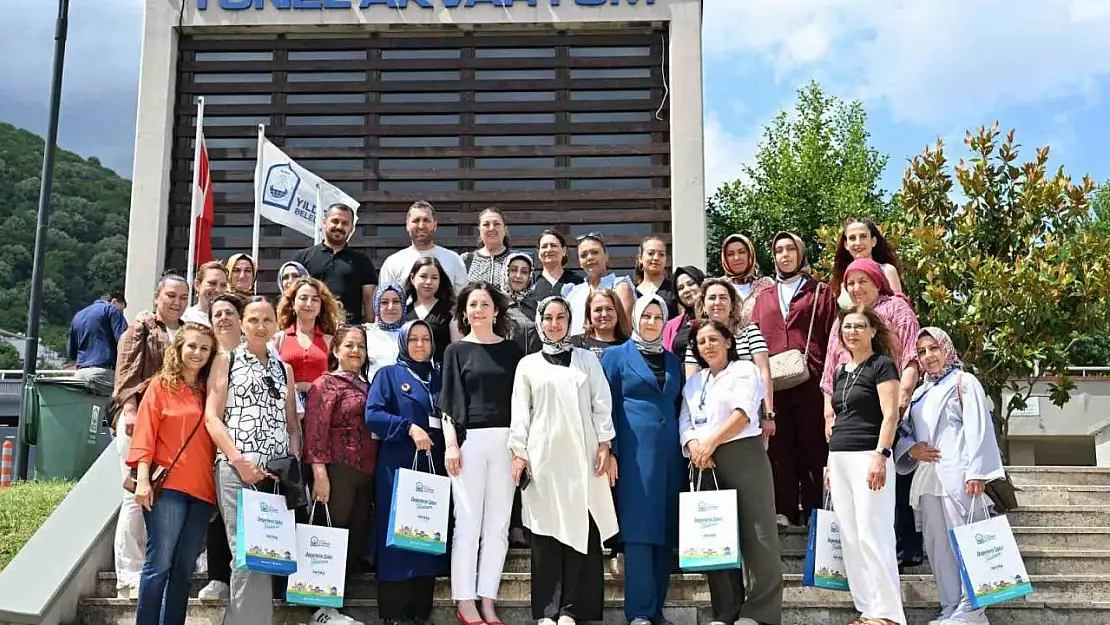 Başkan Yılmaz, üreten kadınları ağırladı
