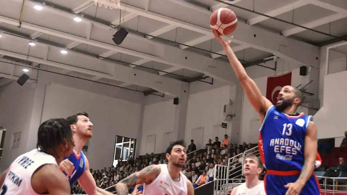 Basketbol Süper Ligi: Aliağa Petkimspor: 79 - Anadolu Efes: 85