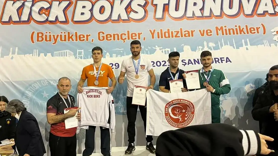 BAÜN'lü Sporculardan Türkiye Kick Boks Turnuvası'nda büyük başarı