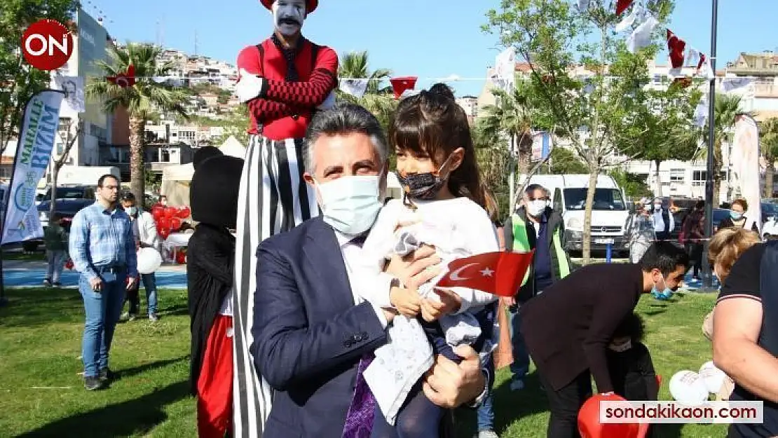 Bayraklı Belediyesinin 23 Nisan Şenlikleri'nde muhteşem final