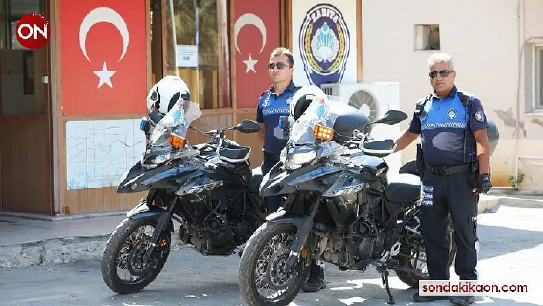 Bayraklı'da motorize zabıta ekipleri göreve başladı