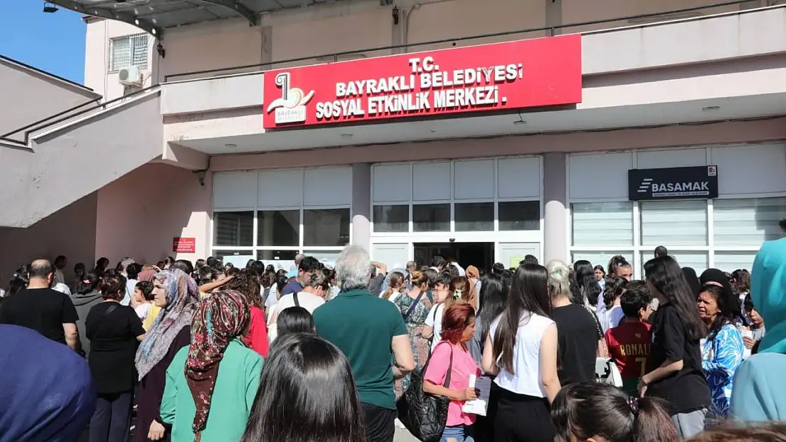 Bayraklılı öğrencilerin sınav heyecanı