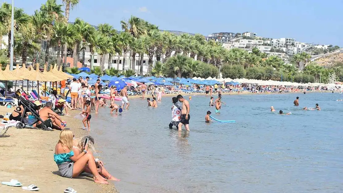 Bayramda Bodrum plajları doldu