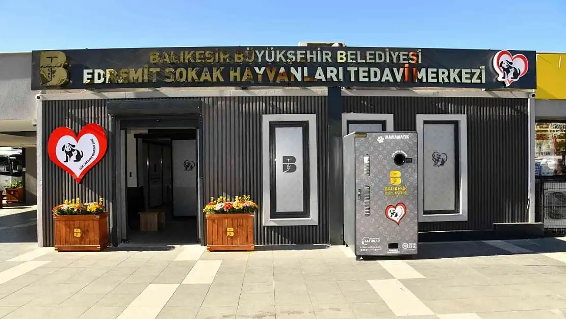 B.B.B.'den, Edremit'e sokak hayvanları tedavi merkezi