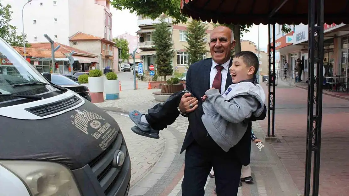 Belediye Başkanı Demirtaş, özel öğrencileri kabul etti