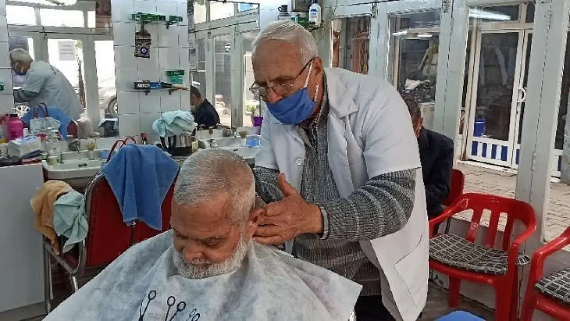 Berberlikte 60 yılı geride bıraktı, tıraşa devam ediyor