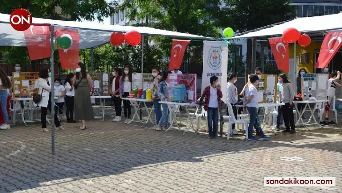 Biga'da TÜBİTAK 4006 Bilim Fuarı açıldı