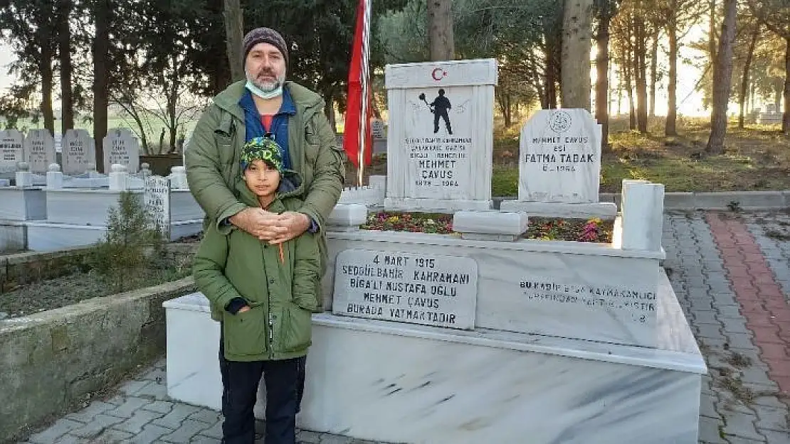 Bigalı Mehmet Çavuş'u oynayan Orhan Kılıç'tan anlamlı ziyaret