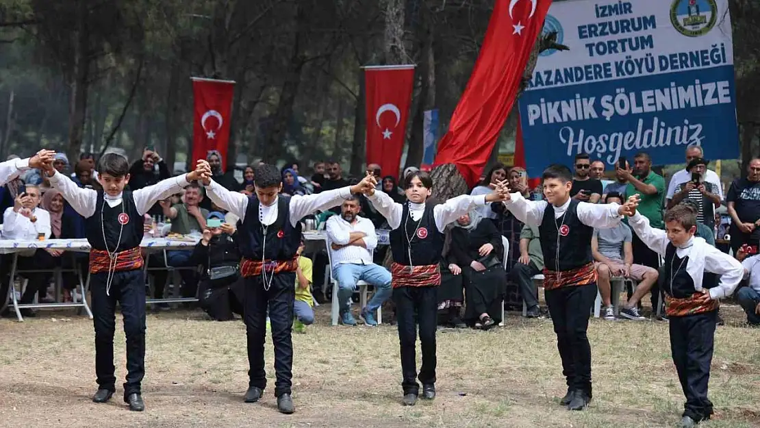 Binlerce Erzurumlu İzmir'deki piknik şöleninde bir araya geldi