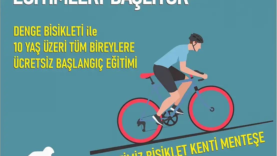 Bisiklet sürüş eğitimleri başlıyor