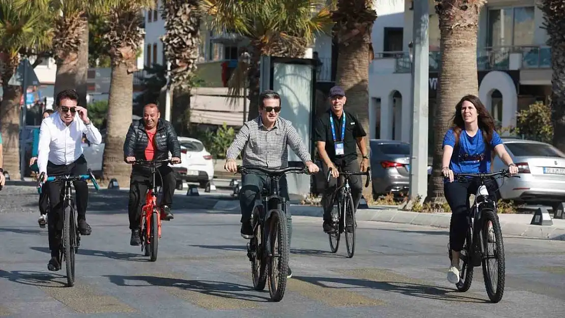 Bisiklet tutkunları, Çeşme'de pedal basacak