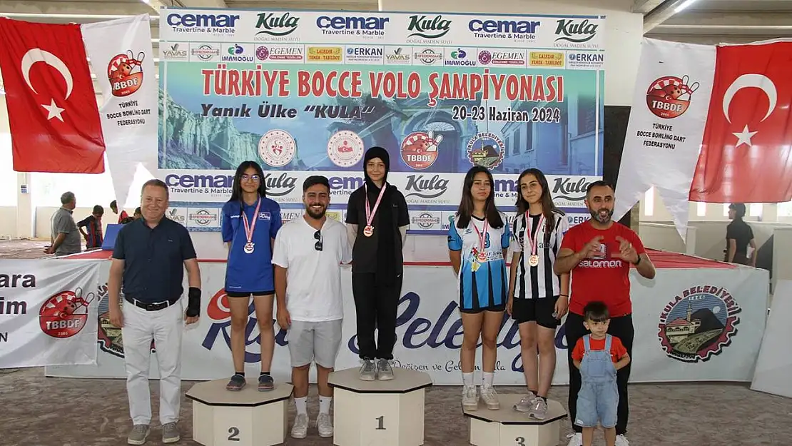 Bocce Volo Türkiye Şampiyonası'nda ilk etaplar sona erdi