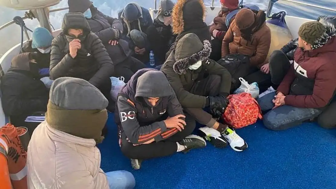 Bodrum'da 33 düzensiz göçmen yakalandı