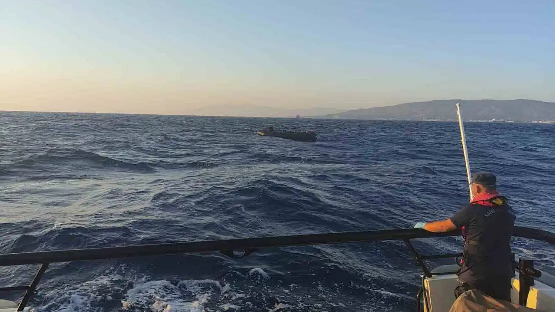 Bodrum'da 57 düzensiz göçmen kurtarıldı, 36'sı yakalandı