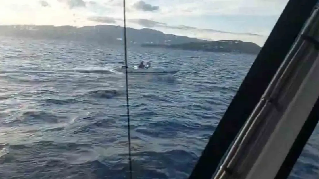 Bodrum'da 58 düzensiz göçmen kurtarıldı