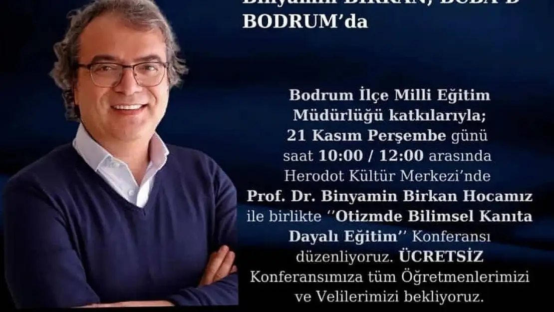 Bodrum'da bilimsel kanıta dayalı eğitim konferansı düzenlenecek