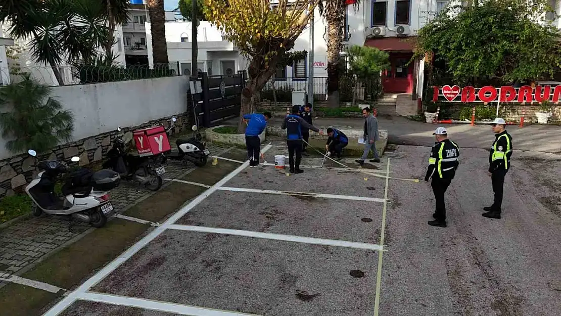 Bodrum'da motoparklar hizmete giriyor