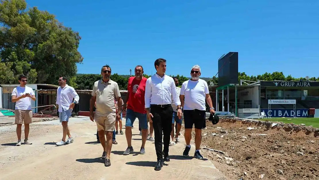 Bodrum Stadyumu, Süper Lig'e hazırlanıyor