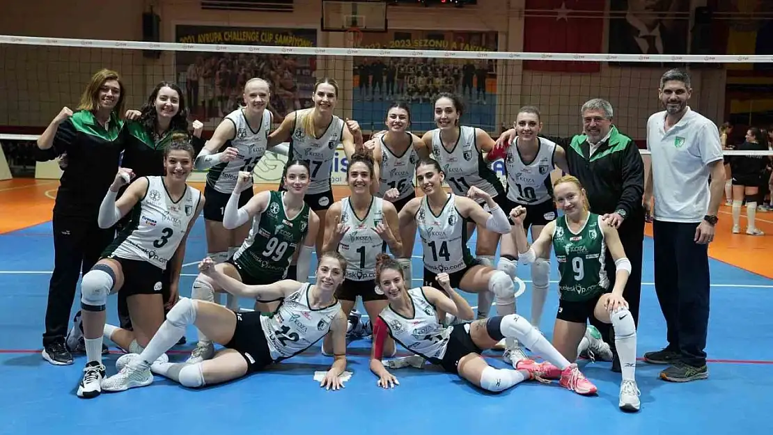 Bodrumspor Voleybol Takımı deplasmanda kazandı