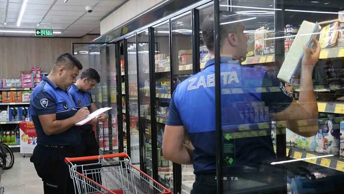 Bozdoğan'da marketler denetlendi