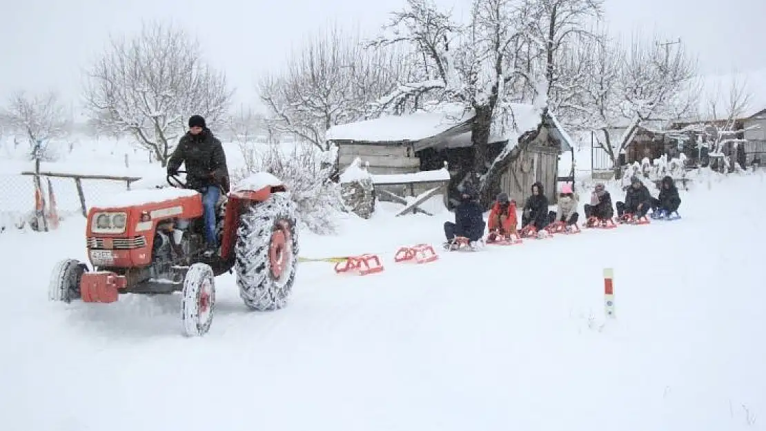 Bu da kızak safari
