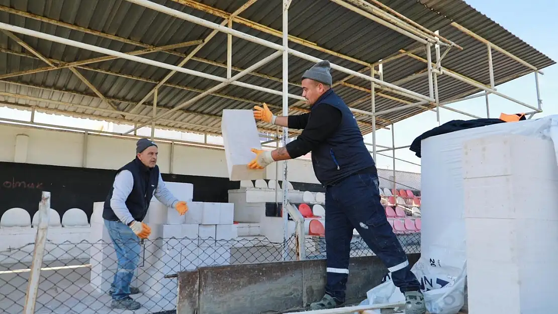 Burhaniye'de çalışmalar aralıksız sürüyor