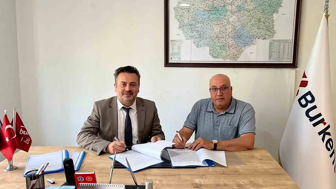 BURKENT'te toplu sözleşme sevinci