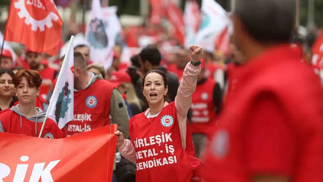 Bursa'da 1 Mayıs coşkusu yaşandı