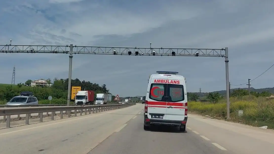 Bursa'da ambulanslara yazılan radar cezalar iptal oldu