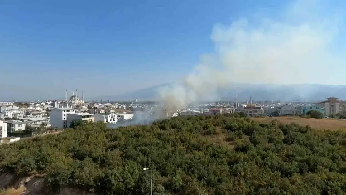 Bursa'da çocukların torpille eğlencesi yangına neden oldu