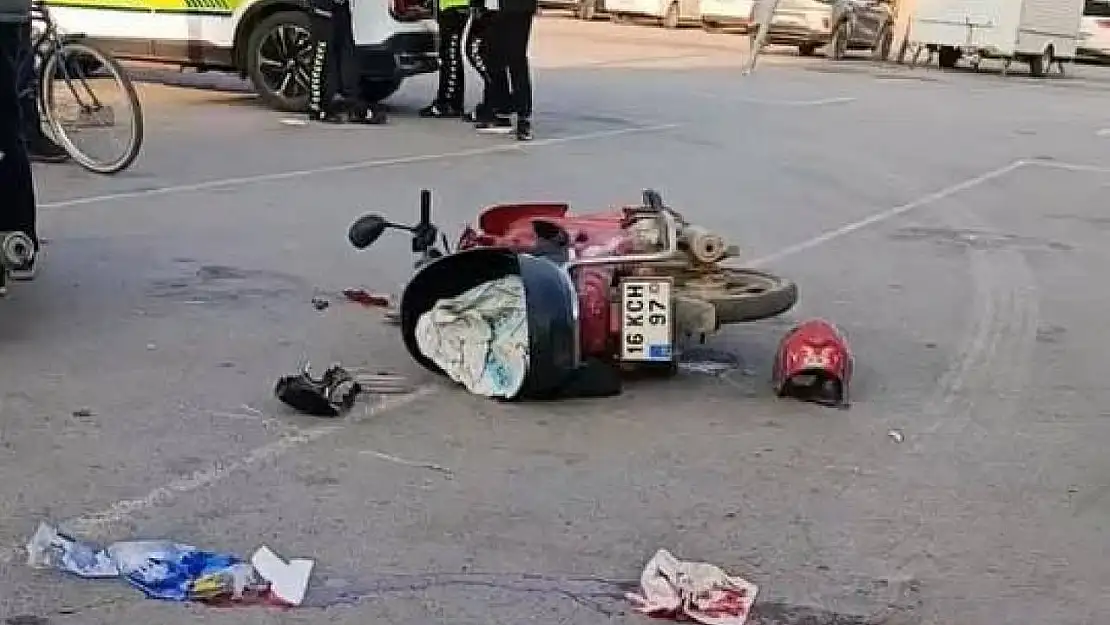 Bursa'da kafa kafaya çarpıştılar