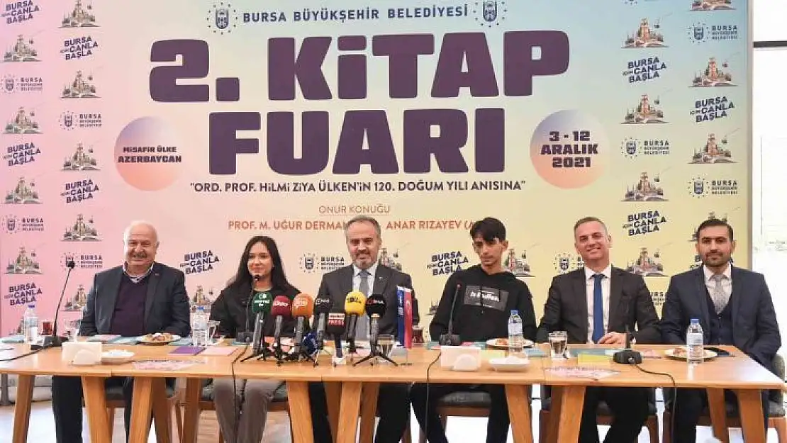 Bursa'da kitap şöleni başlıyor