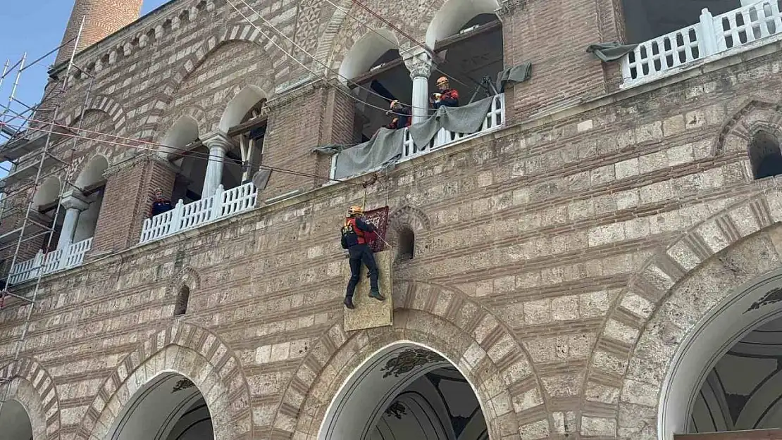 Bursa'da kültürel miras için afet tatbikatı